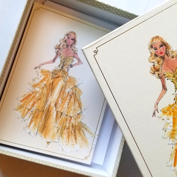 ❗Barbie Notecards and Envelope Set By Robert Best❗ - Picture 2 of 3